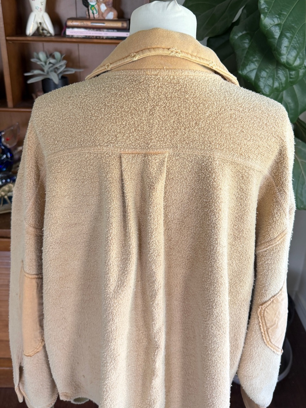Free People Camel Tan Ruby Shacket Shirt Jacket S - Picture 9 of 16